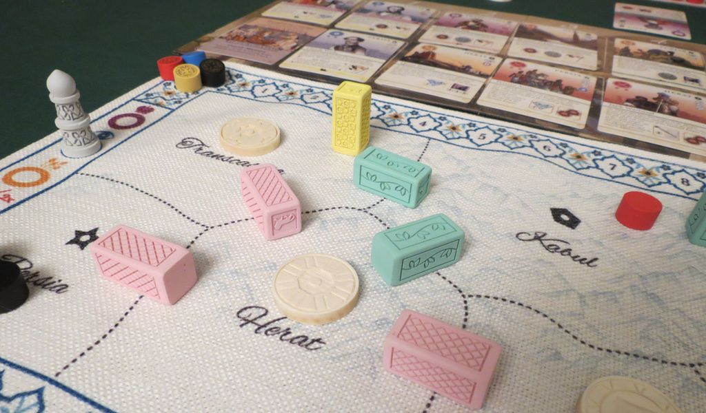 Heating up in Herat. — Photo by The Innocent on BoardGameGeek