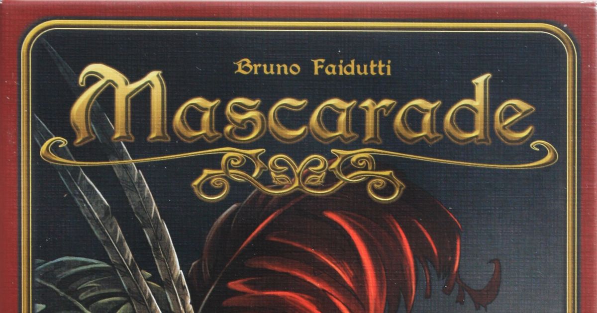 Mascarade New Edition – Gioco Da Tavolo Di Bluff E Festa, 4-12 Giocatori, 10+ Anni, 30 Minuti