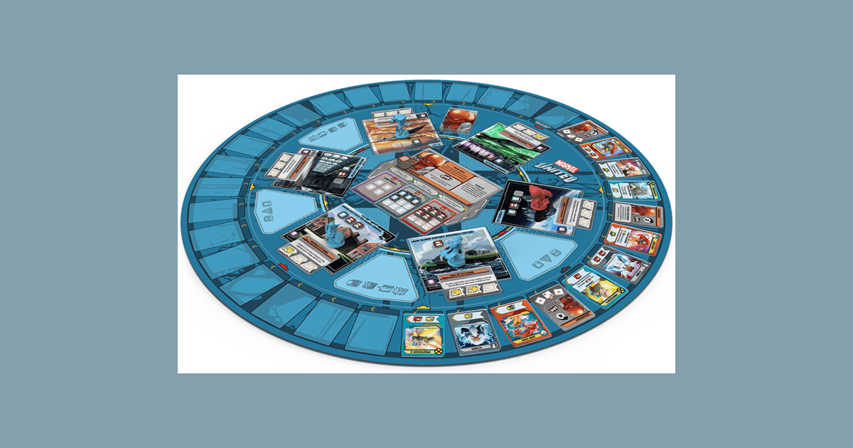 Marvel United XMen Playmat Board Game Accessory BoardGameGeek