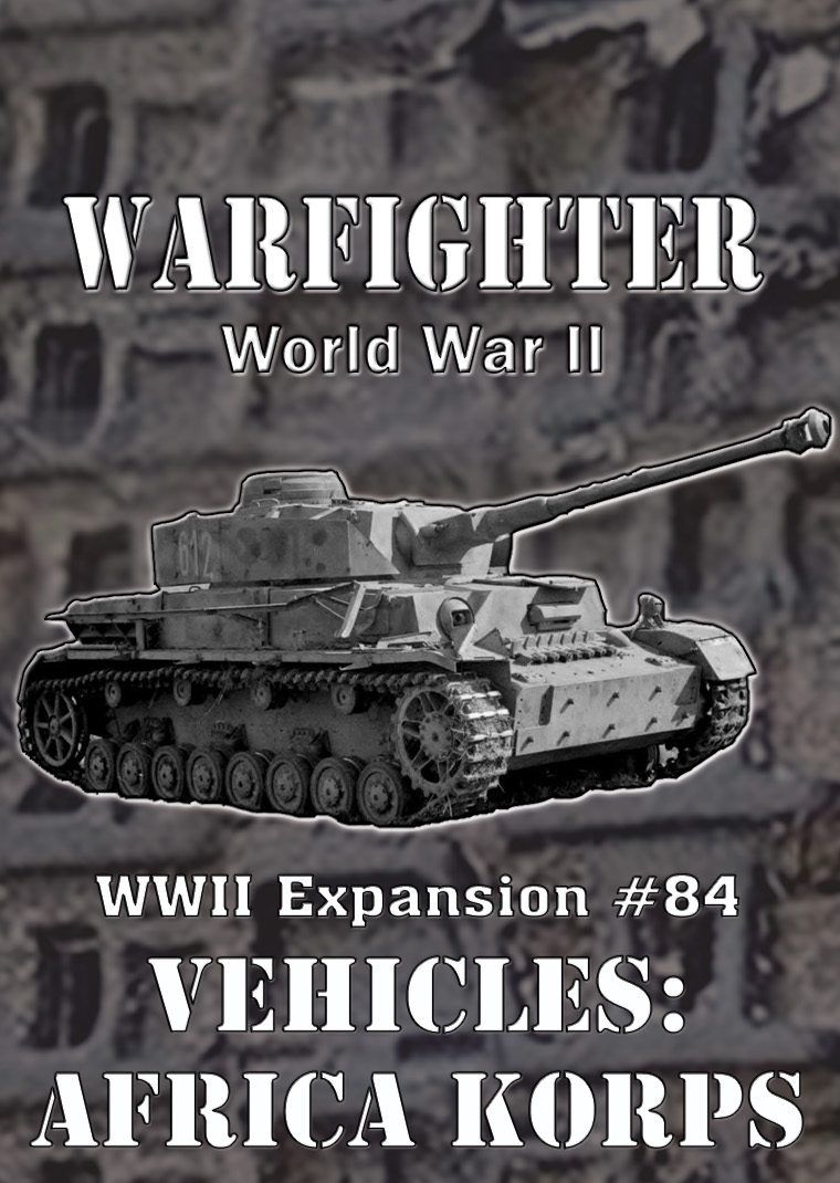 Warfighter: WWII Expansion #84 – Vehicles: Afrika Korps