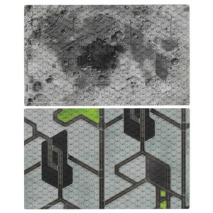 Battletech: Alpha Strike FieldTech Battlemat – Lunar/City