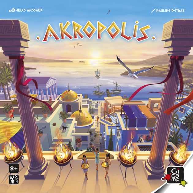 photo jeu Akropolis, une partie