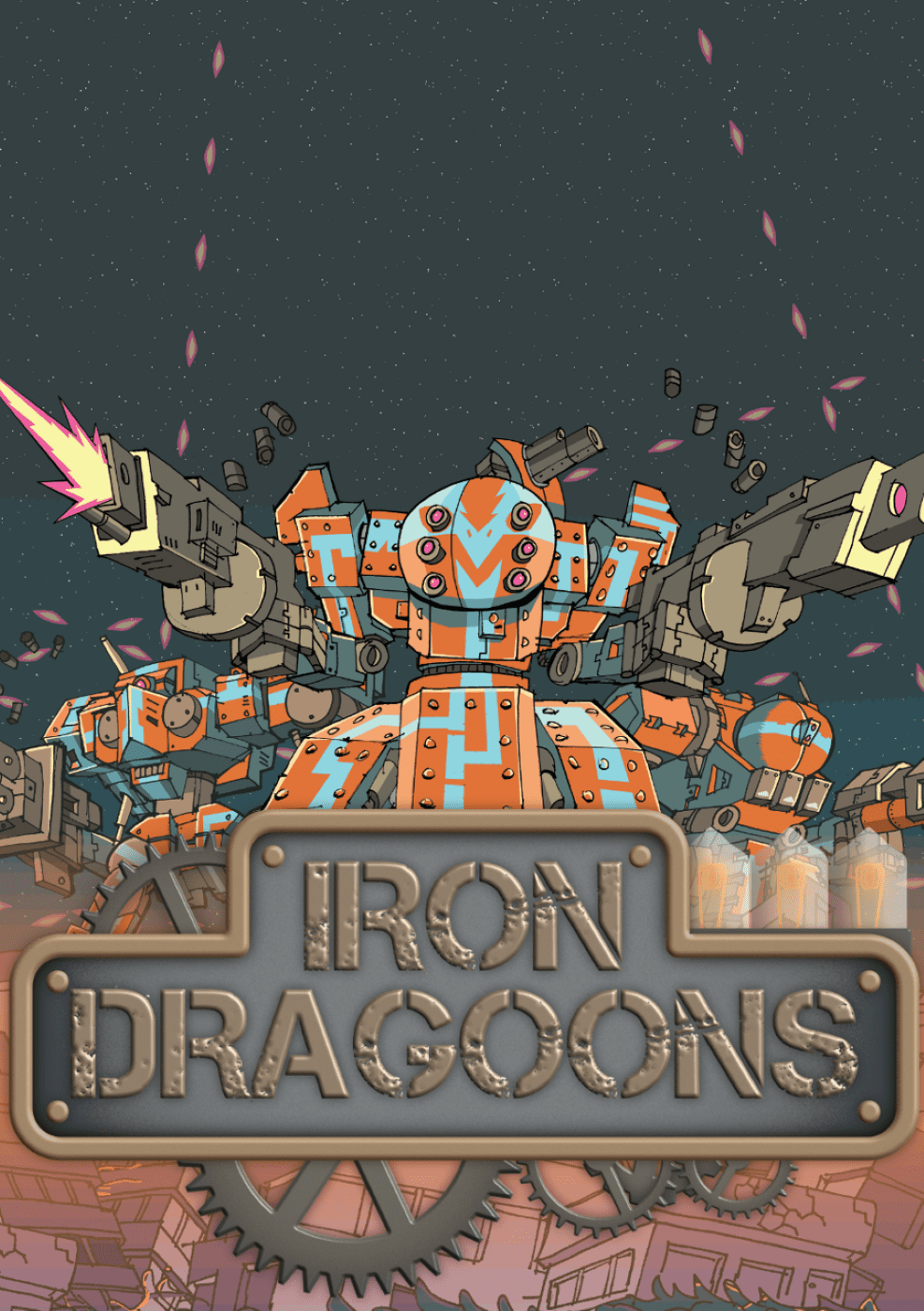 Cover art for Iron Dragoons