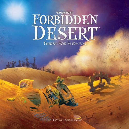 Caja del juego Forbidden Desert