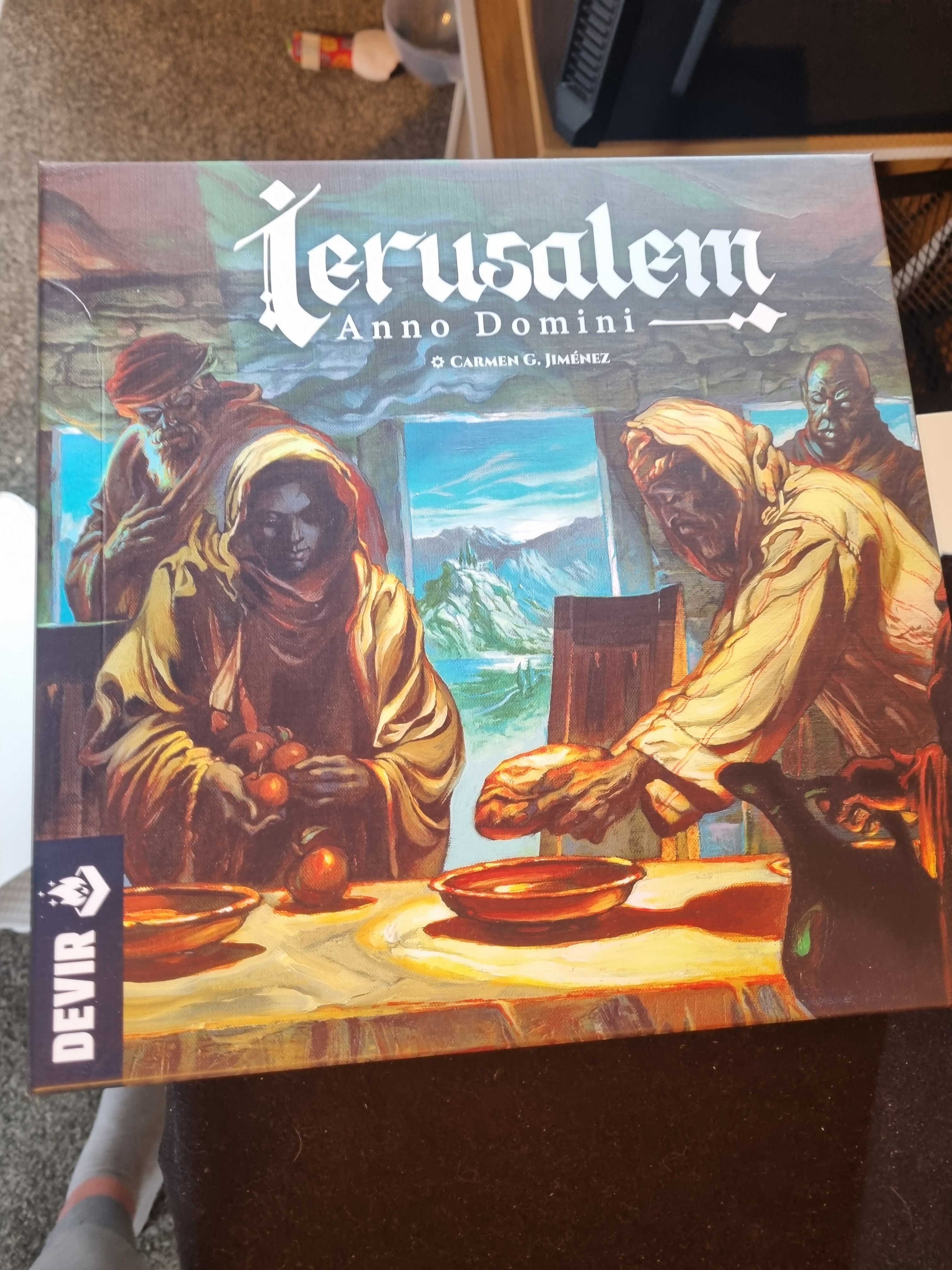 Ierusalem - A Solo Only Review | BoardGameGeek, image size:3024x4032
