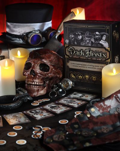 Crime Gothic Dorphins　6.6 Dark Heists - gothic horror–themed deck-building game | BoardGameGeek