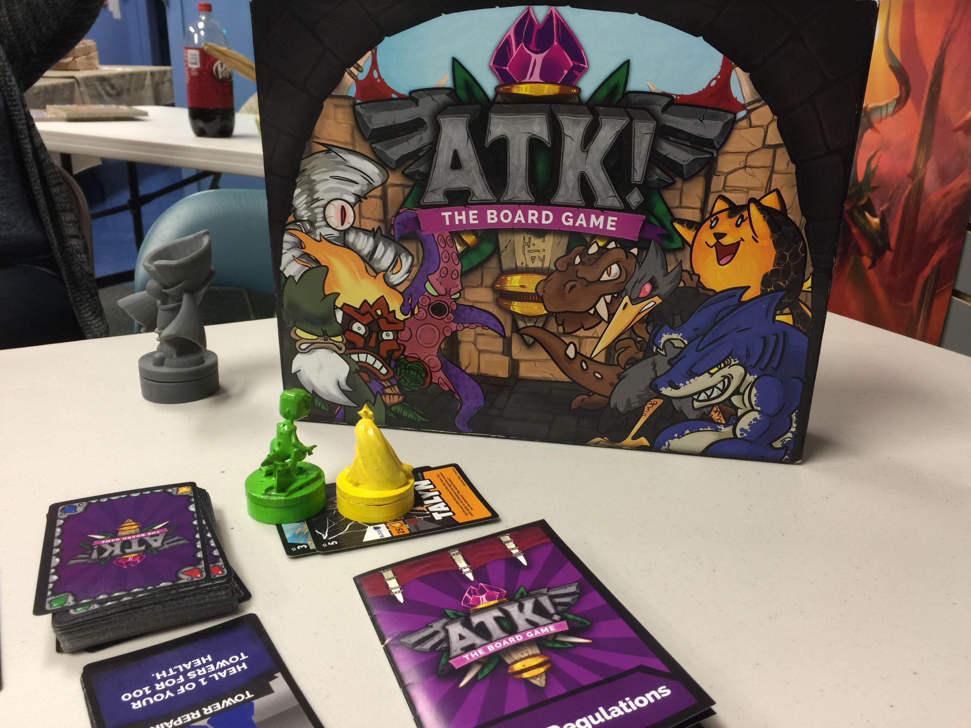 ATK! The Board Game box art