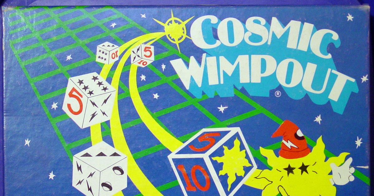 Cosmic Wimpout Board Game BoardGameGeek