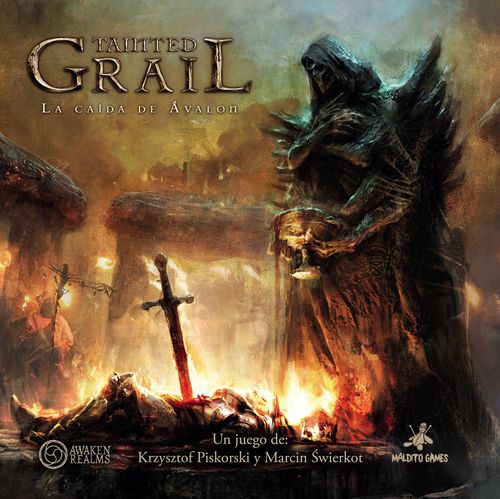 Caja del juego Tainted Grail: La caída de Ávalon