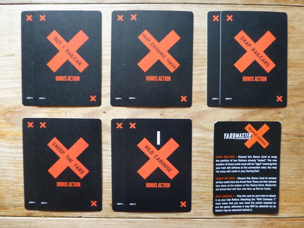 Coperta Yardmaster: Bonus Card Pack #1