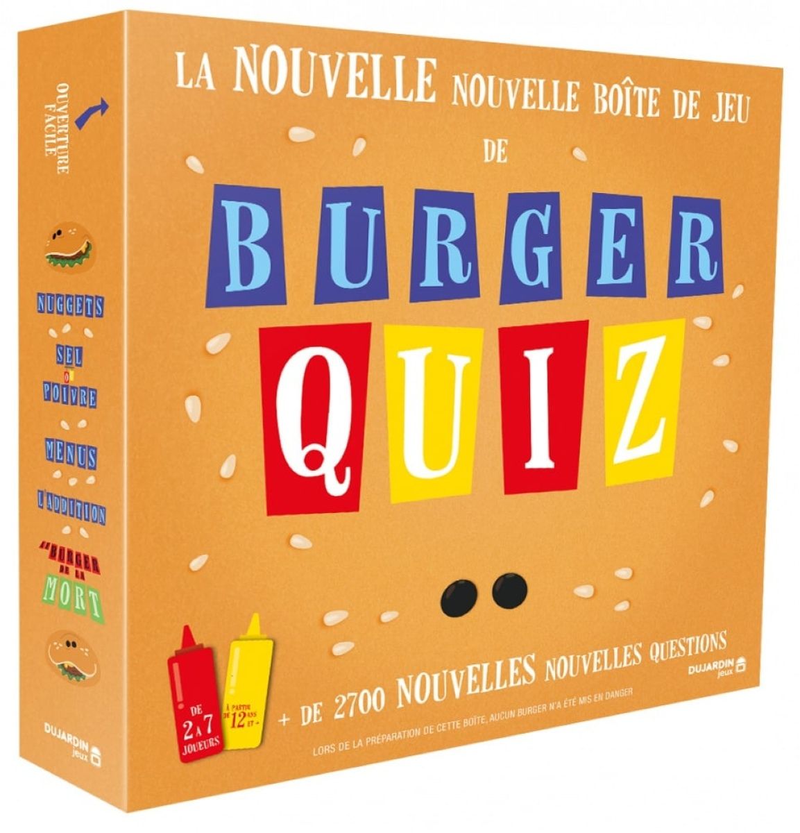 Burger Quiz: La Nouvelle Nouvelle Boîte de Jeu