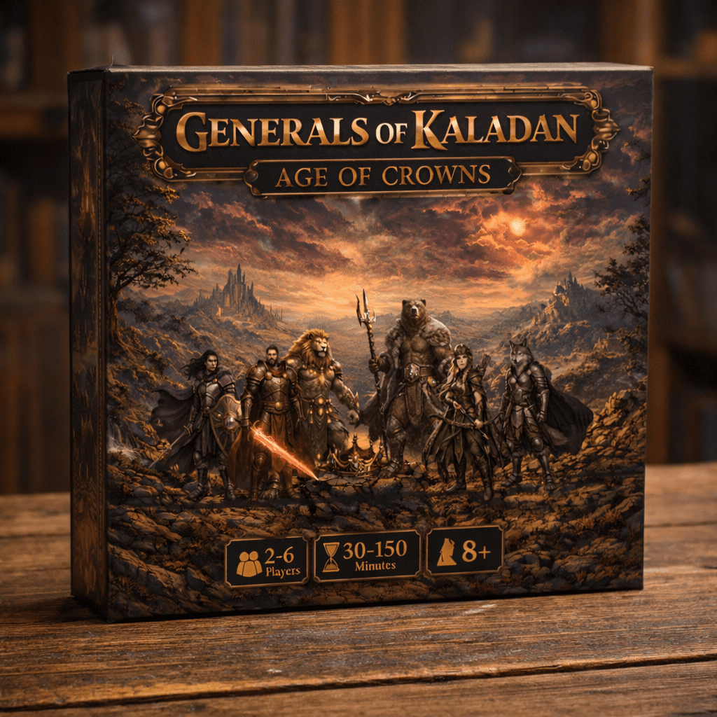 Cover art for Generals of Kaladan: Age of Crowns