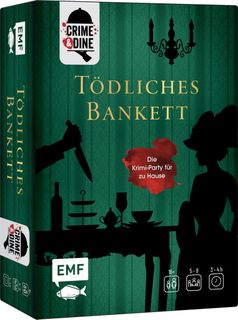 Crime & Dine: Das Krimi-Dinner-Set – Tödliches Bankett