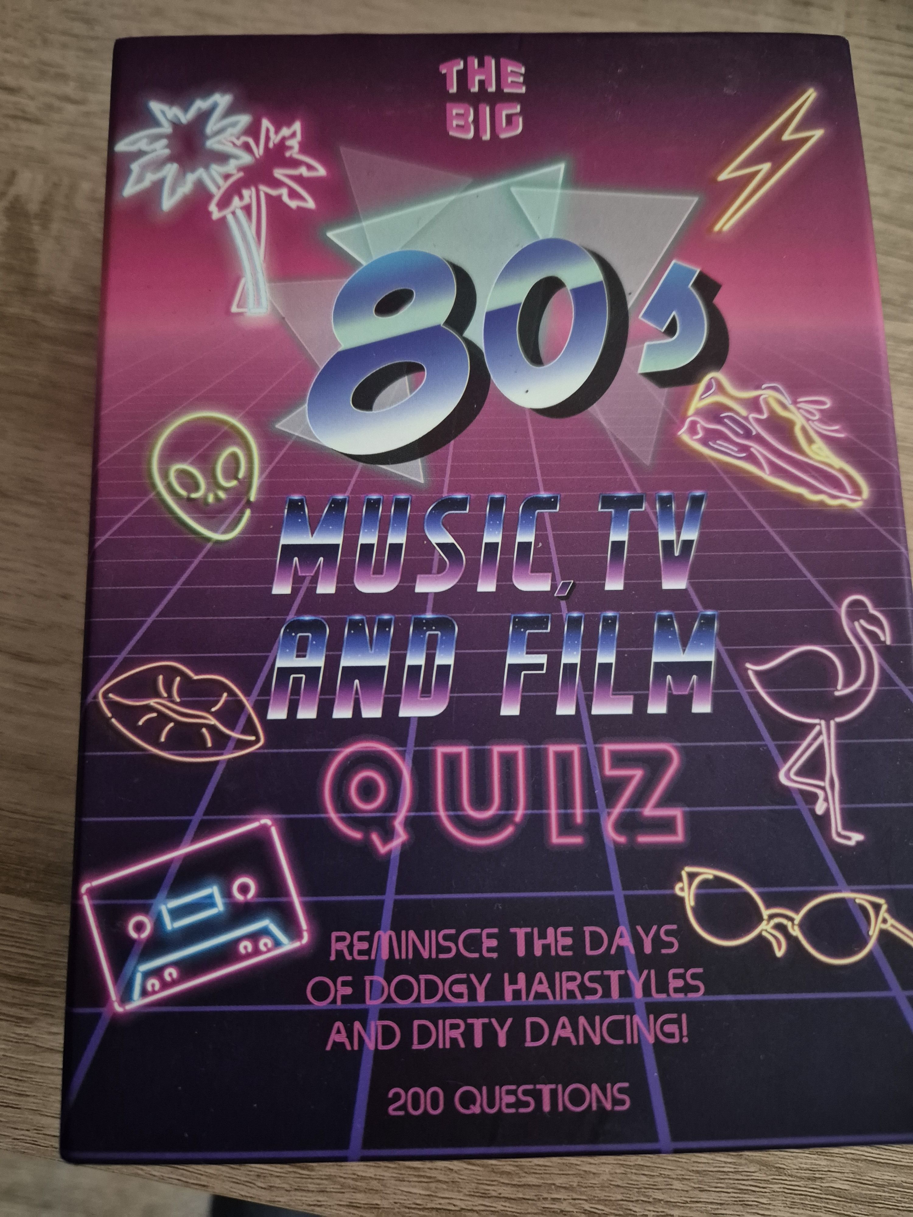 The Big 80s Music, TV and Film Quiz