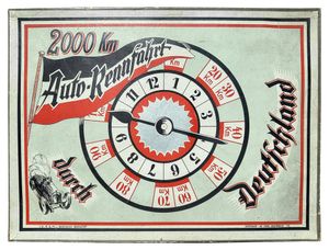 2000 km Auto-Rennfahrt durch Deutschland