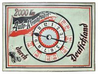 2000 km Auto-Rennfahrt durch Deutschland