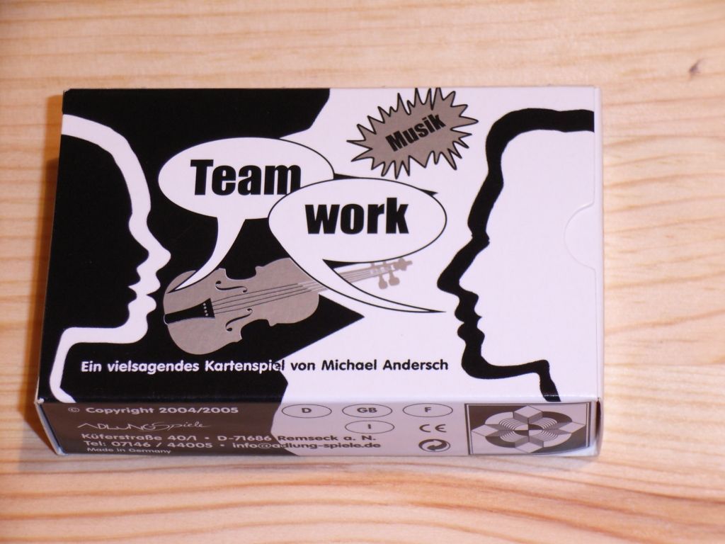 Team Work: Musik box art