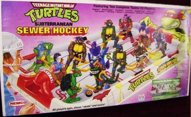 Teenage Mutant Ninja Turtles Subterranean Sewer Hockey