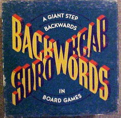 Vintage Backwords Board Game Distributed by Random House 1988 for sale online 