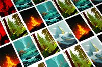 The cards for Paleo!