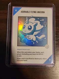 Unstable Unicorns: Rainbow Apocalypse Vinyl Mini Series Adorable Flying Unicorn Exclusive Foil
