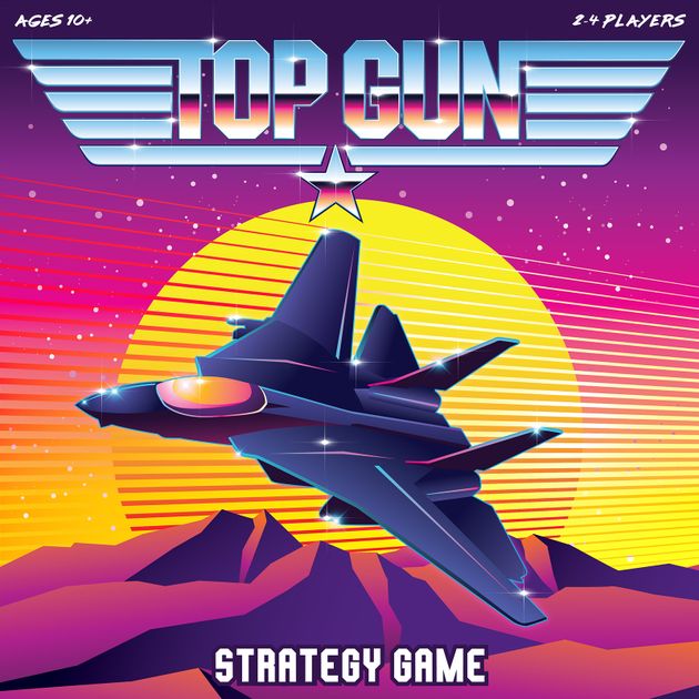 Details about   Brand New Top Gun Board Game 2020 Strategy Game 2-4 Players Maverick 80s Retro