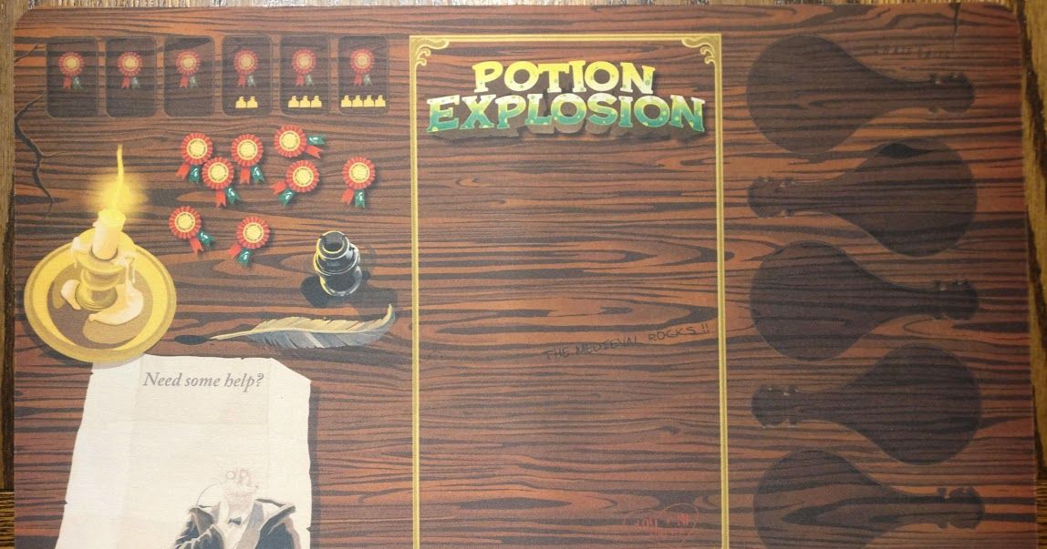 Potion Explosion: Play Mat | Board Game Accessory | BoardGameGeek