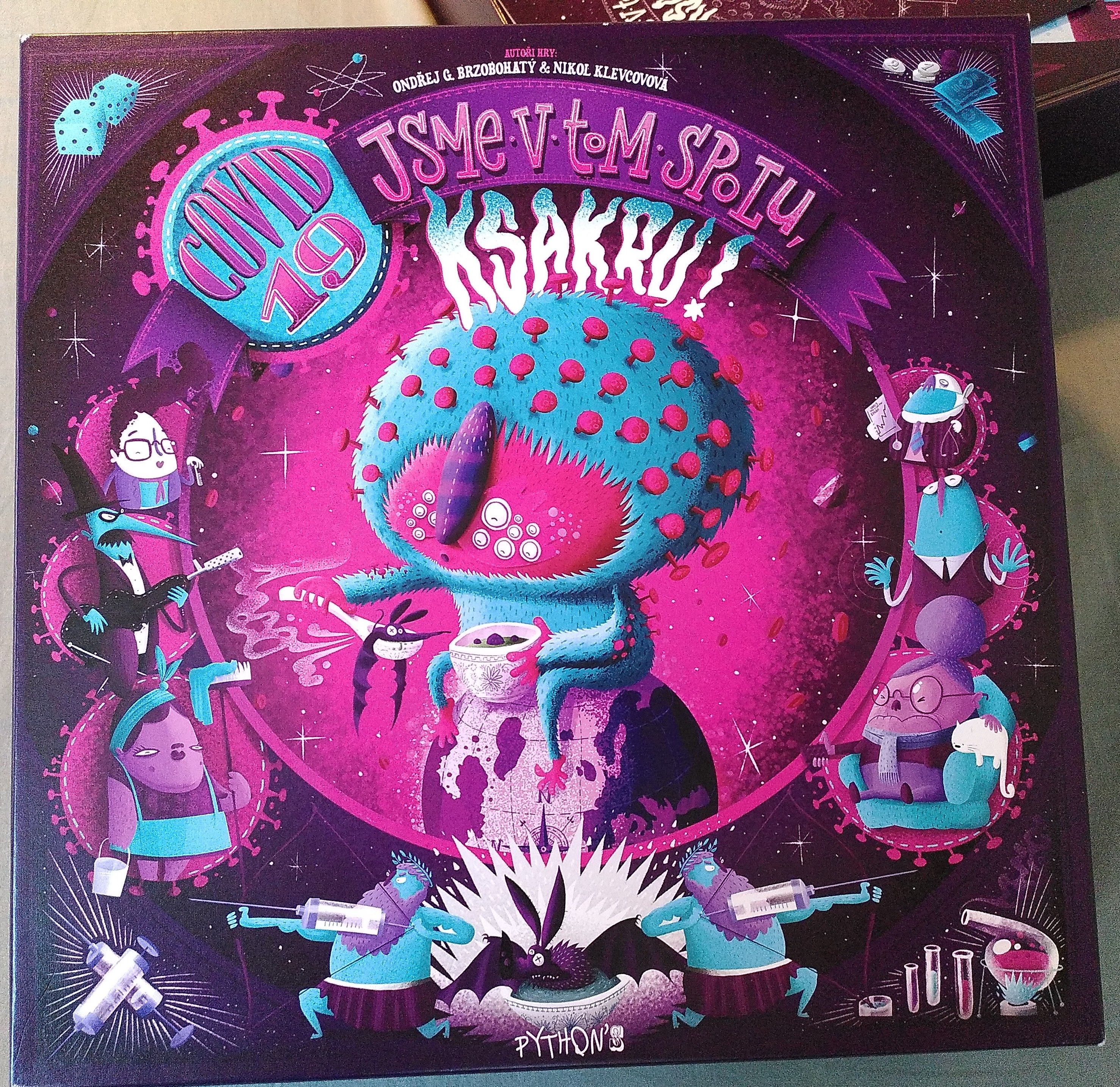 Cover art for Covid-19: Jsme v tom spolu, ksakru!