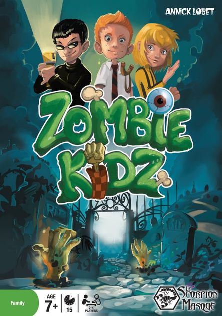 Free Shipping Zombie Kidz Board Game New sealed 