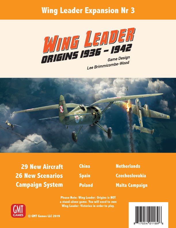 Wing Leader: Origins 1936-1942 box art