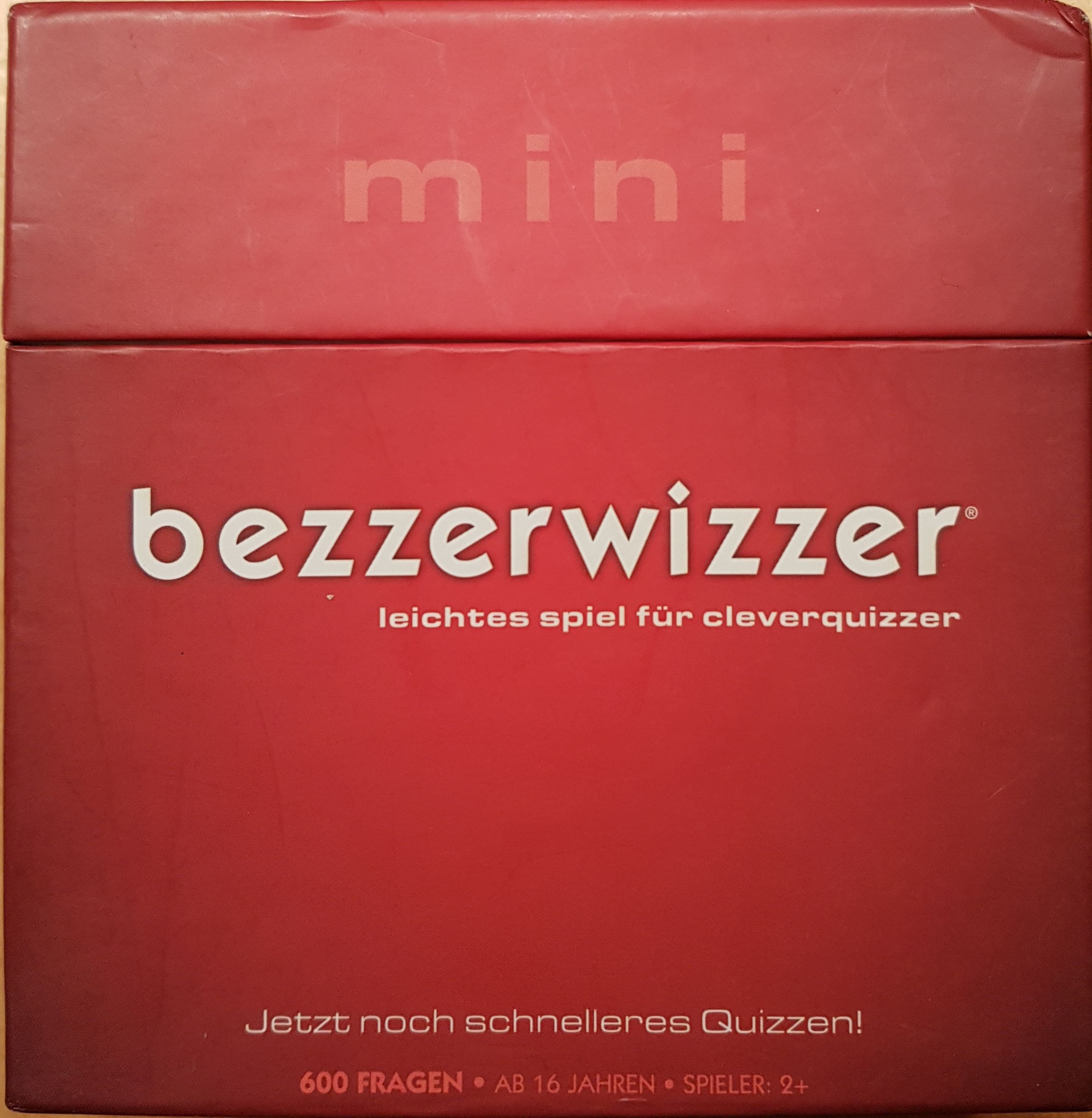 Boîte du jeu Bezzerwizzer Mini