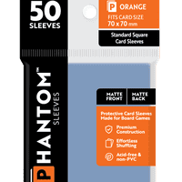 70x70 Standard Square Card Sleeves - Matte/Matte (73 x 73)