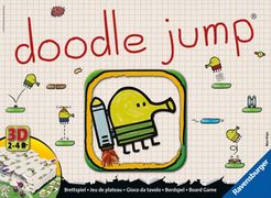 Doodle Jump 3D Board Game Family Night 2-4 Player Dice Cards Age 8