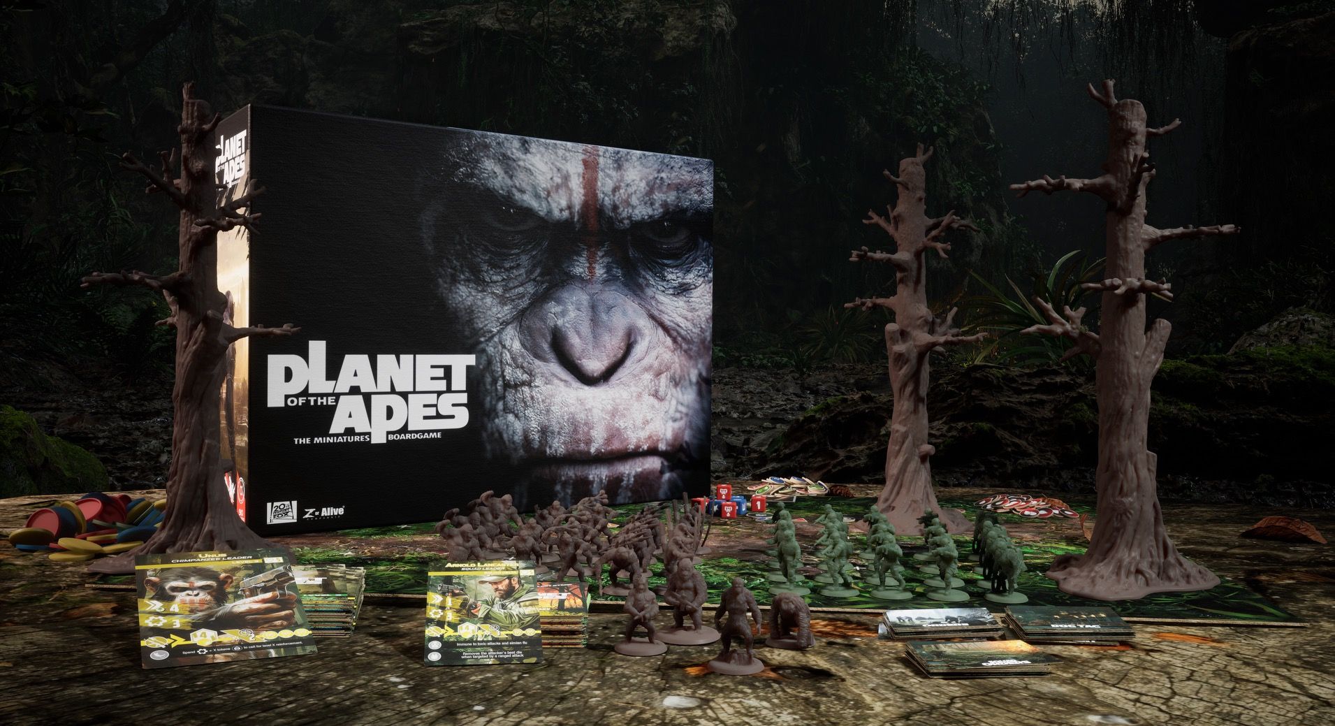 Planet of the Apes: The Miniatures Boardgame cover