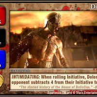Spartacus: Dolor Promo Card