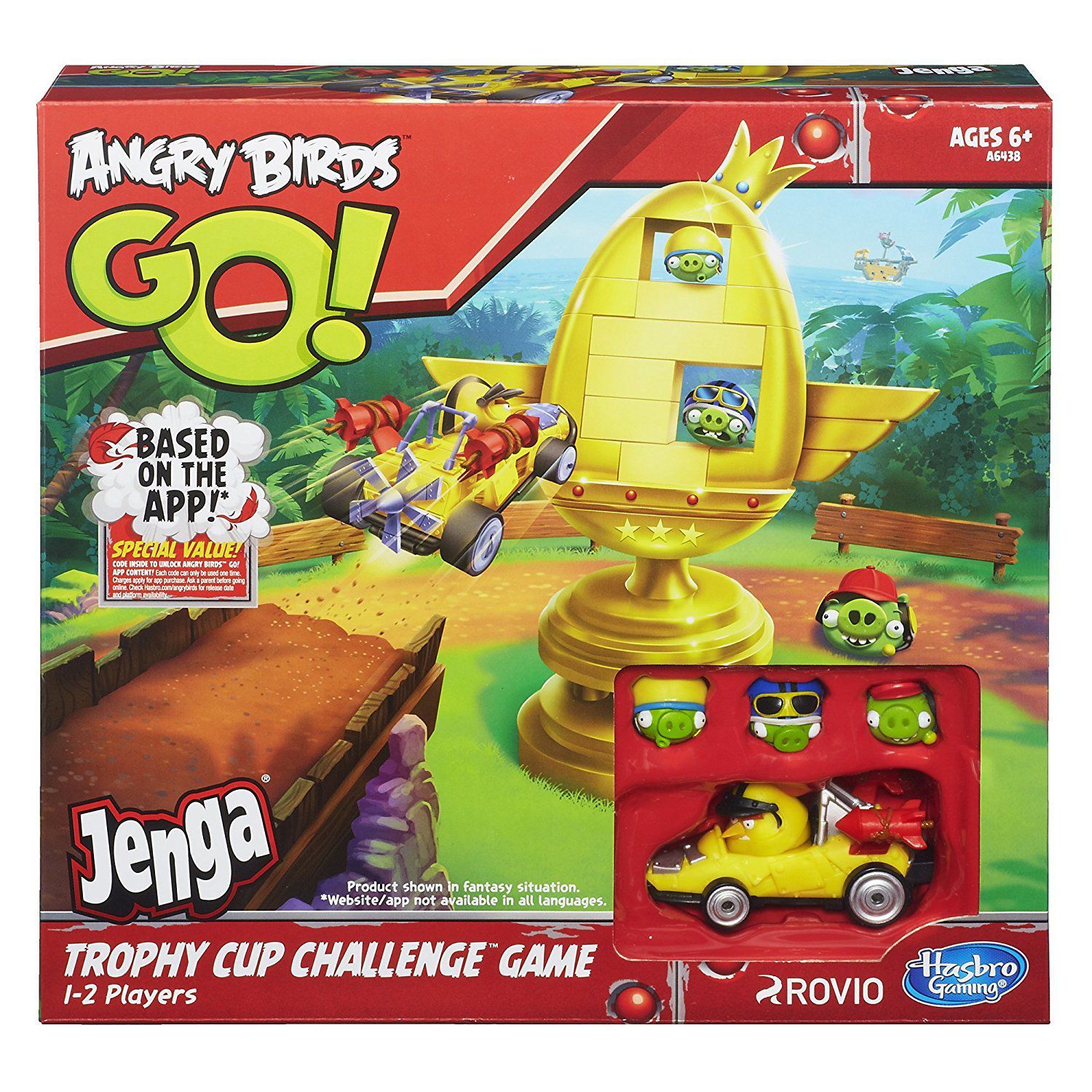 Angry Birds Go! Jenga: Trophy Cup Challenge cover