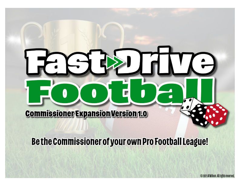 Fast Drive Football: Commissioner Expansion | Trickylight SportsView
