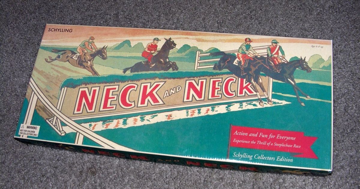 Neck and Neck | Board Game | BoardGameGeek