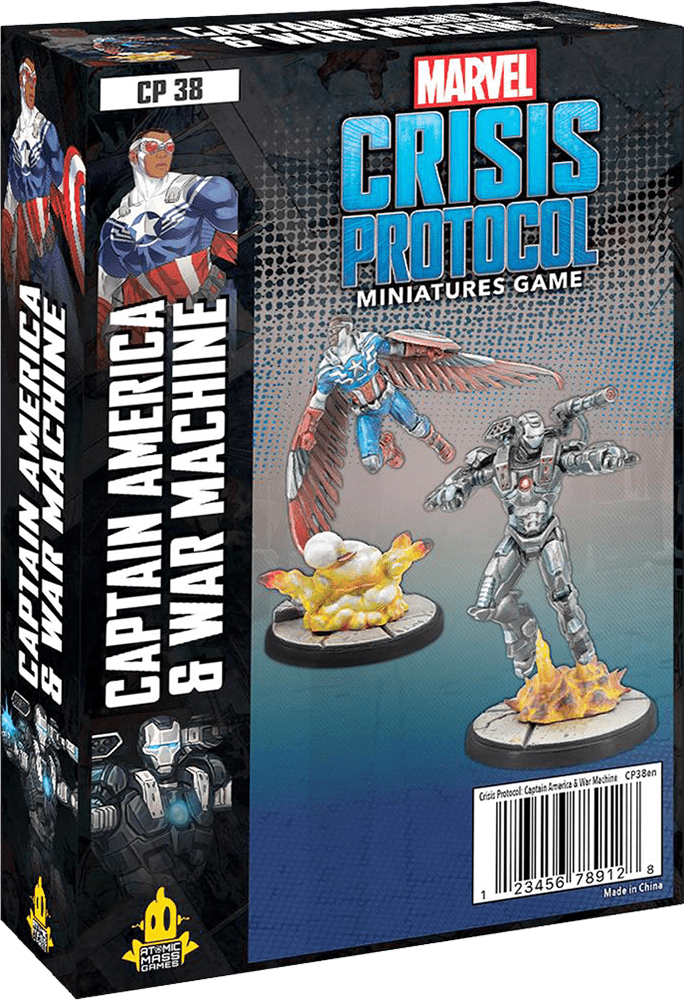 Marvel: Crisis Protocol – Captain America & War Machine cover art