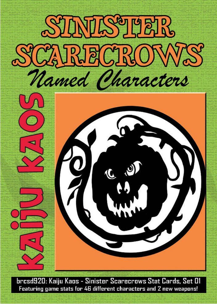 Kaiju Kaos: Sinister Scarecrows – Named Characters cover