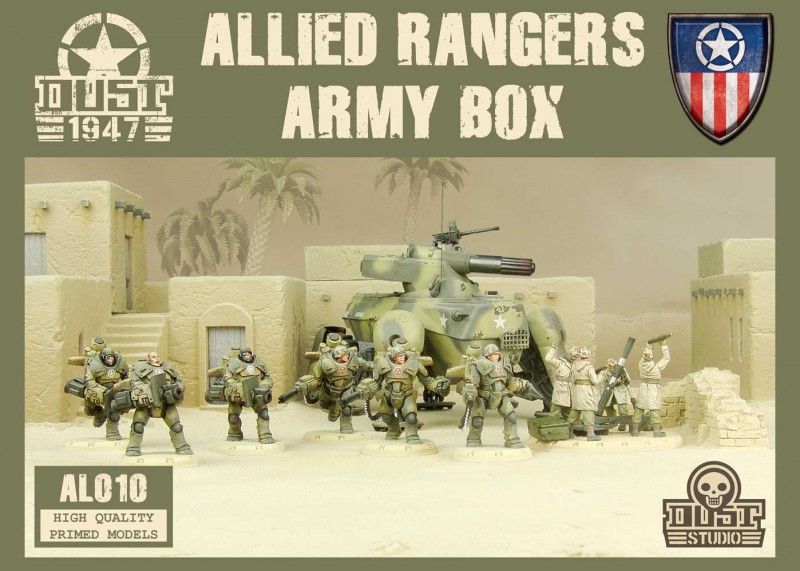 Dust 1947: Allied Rangers Army Box cover