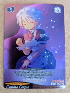 Tanto Cuore: Cynthia Corpse Alternate Art Promo Card