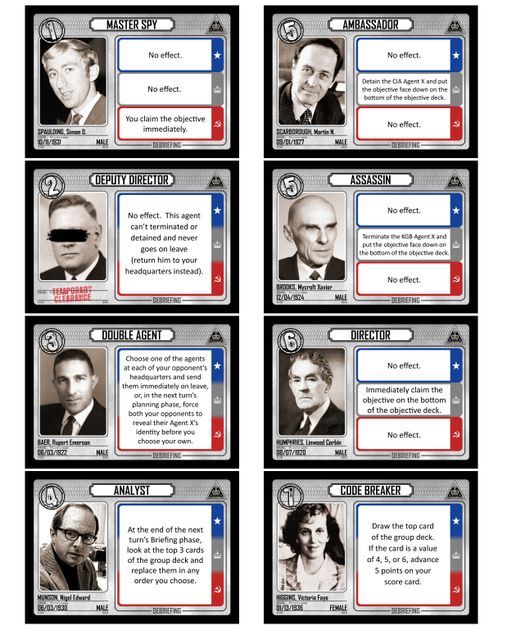 Amazon | Cold War: CIA vs KGB カードゲーム ボードゲーム 日本