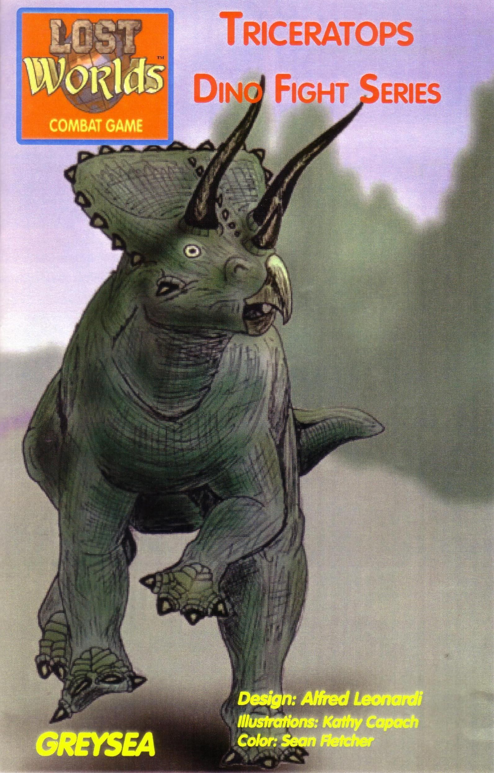 Lost Worlds: Dino Fight Series – Triceratops