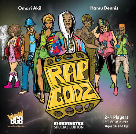 The Crossover -- A Review of Rap Godz by Board Game Brothas