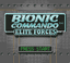 Video Game: Bionic Commando: Elite Forces