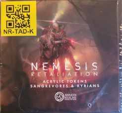 Nemesis: Retaliation – Acrylic Tokens: Sangrevores & Xyrians