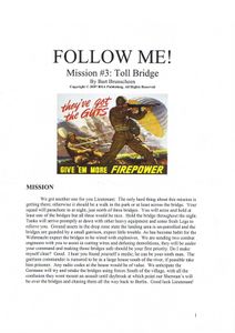 Follow Me!: Mission #3 – Toll Bridge