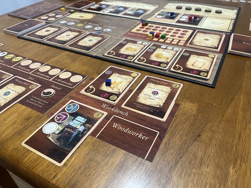 Illustration 5 de Joinery: The Woodworking 🪚 Board Game