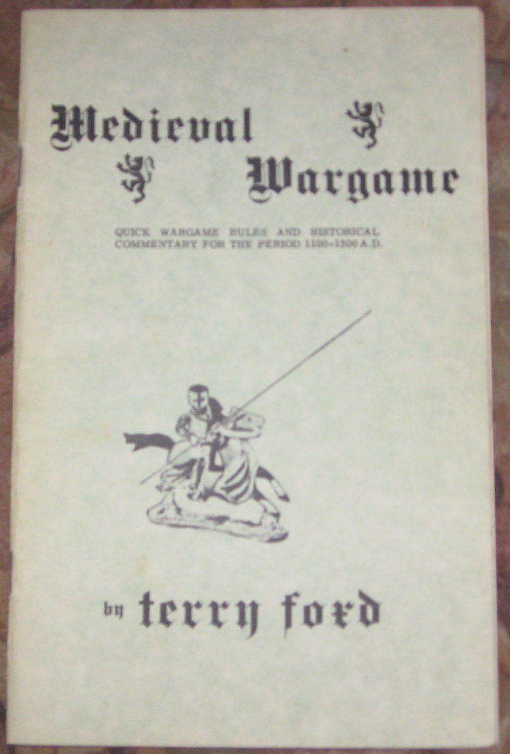 Medieval Wargame cover art